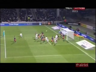 1-3 Alexandre Lacazett Fantastic Header Goal _ Lyon v. Montpellier _ France - Ligue 1 - 27.11.2015 HD