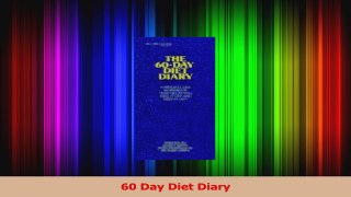 Download  60 Day Diet Diary Ebook Online