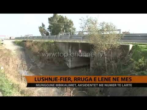 Lushnjë-Fier, rruga e lënë në mes - Top Channel Albania - News - Lajme