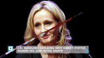 J.K. Rowling explains why Harry Potter named his son after Snape