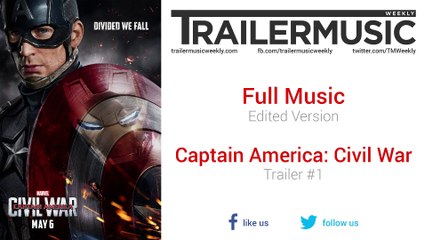 Captain America: Civil War - Trailer #1 Exclusive Full Music (Edited Version)