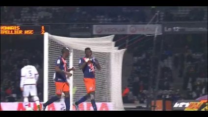 Ninga Goal - Lyon 1-3 Montpellier - 27-11-2015
