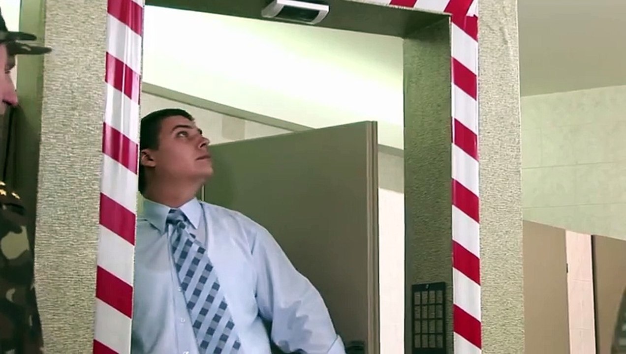 Bathroom Stall Customs Booth Prank - Comedy