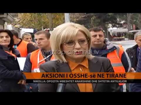 Aksioni i OSSHE-së në Tiranë - Top Channel Albania - News - Lajme