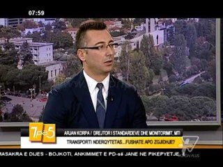 7pa5 - Transporti nderkryeqytetas fushate apo zgjidhje - 5 Dhjetor 2014 - Show - Vizion Plus