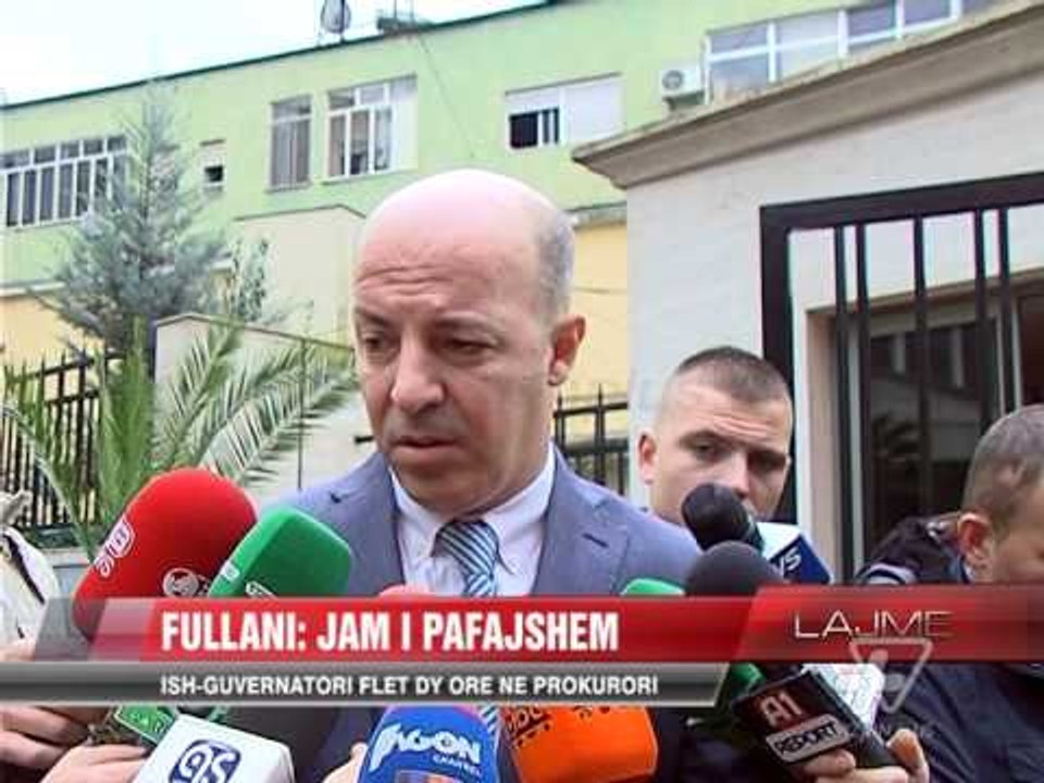 Fullani, sërish në Prokurori për vjedhjen e bankës - News, Lajme - Vizion Plus