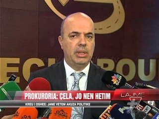 Prokuroria: Çela, jo nën hetim - News, Lajme - Vizion Plus