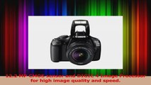 BEST SALE  Canon EOS 1100D DSLR Camera and 1855mm IS II Lens Kit Black