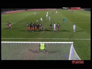 2-4 Rachid Ghezzal Spectacular Free-Kick Goal _ Lyon v. Montpellier _ France - L