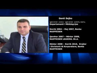 NISHANI DEKRETON GENT SEJKON PER GUVERNATOR TE BSH