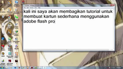 tutorial membuat kartun menggunakan flash pro cs 6