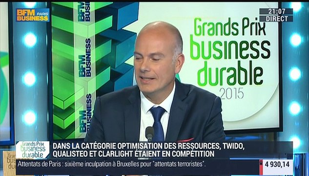 Grands Prix business durable 2015: Twido est le lauréat de la catégorie Optimisation des Ressources – 27/11