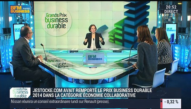 Les lauréats des Grands Prix business durable 2015 - 27/11