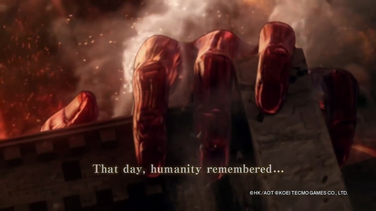 ATTACK ON TITAN Trailer (PS4) 2016