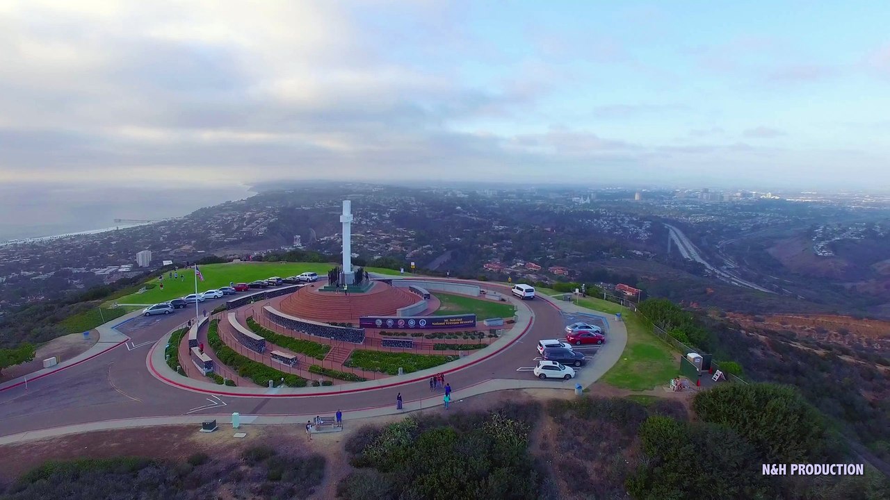 Mount Soledad - San Diego, CA - DJI Phantom 3