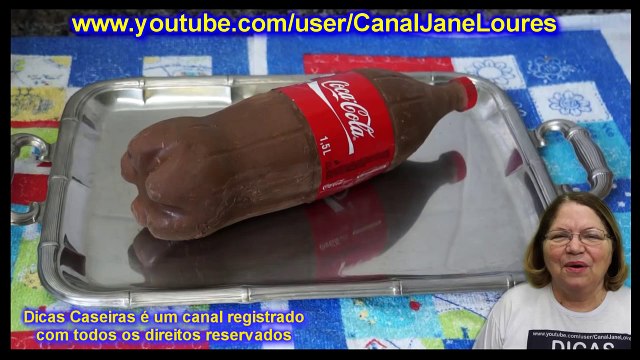 DICAS CASEIRAS - BOLO PRESTIGIO NA GARRAFA COCA COLA