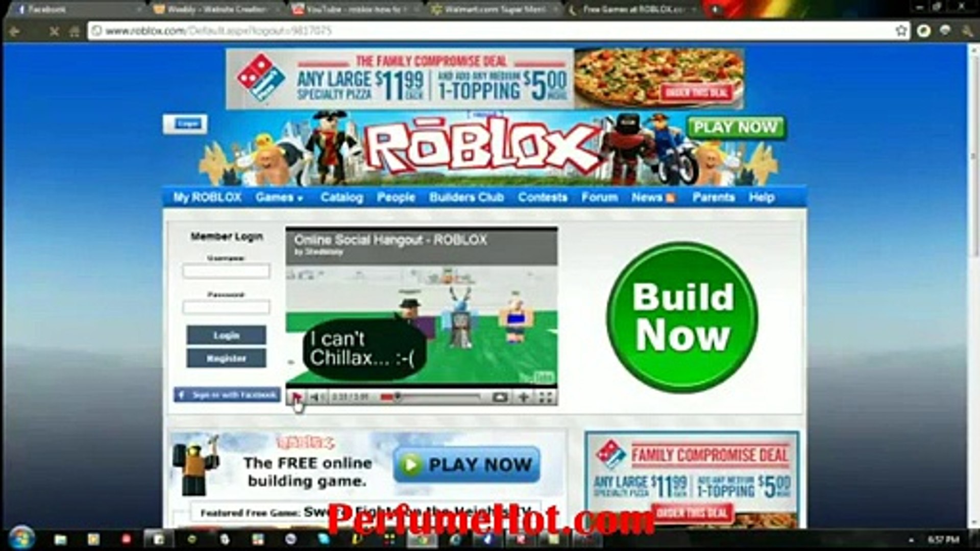 Builderman Login Roblox Hd Video Dailymotion - roblox login.com.com