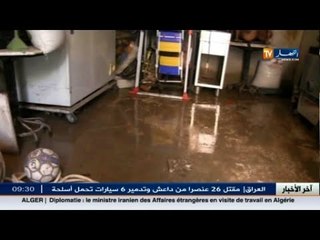 برج بوعريرج : ليلة سوداء قضاها سكان بلدية العناصر بسبب الفياضانات