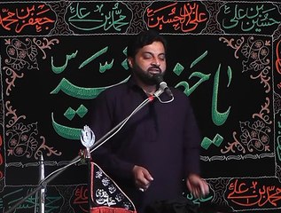 Zakir Qaisar Raza Alvi 16th Muhram 1437(2015) Choti Behak Hafizabad