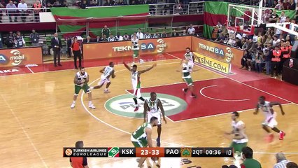 Highlights: Pinar Karsiyaka Izmir-Panathinaikos Athens