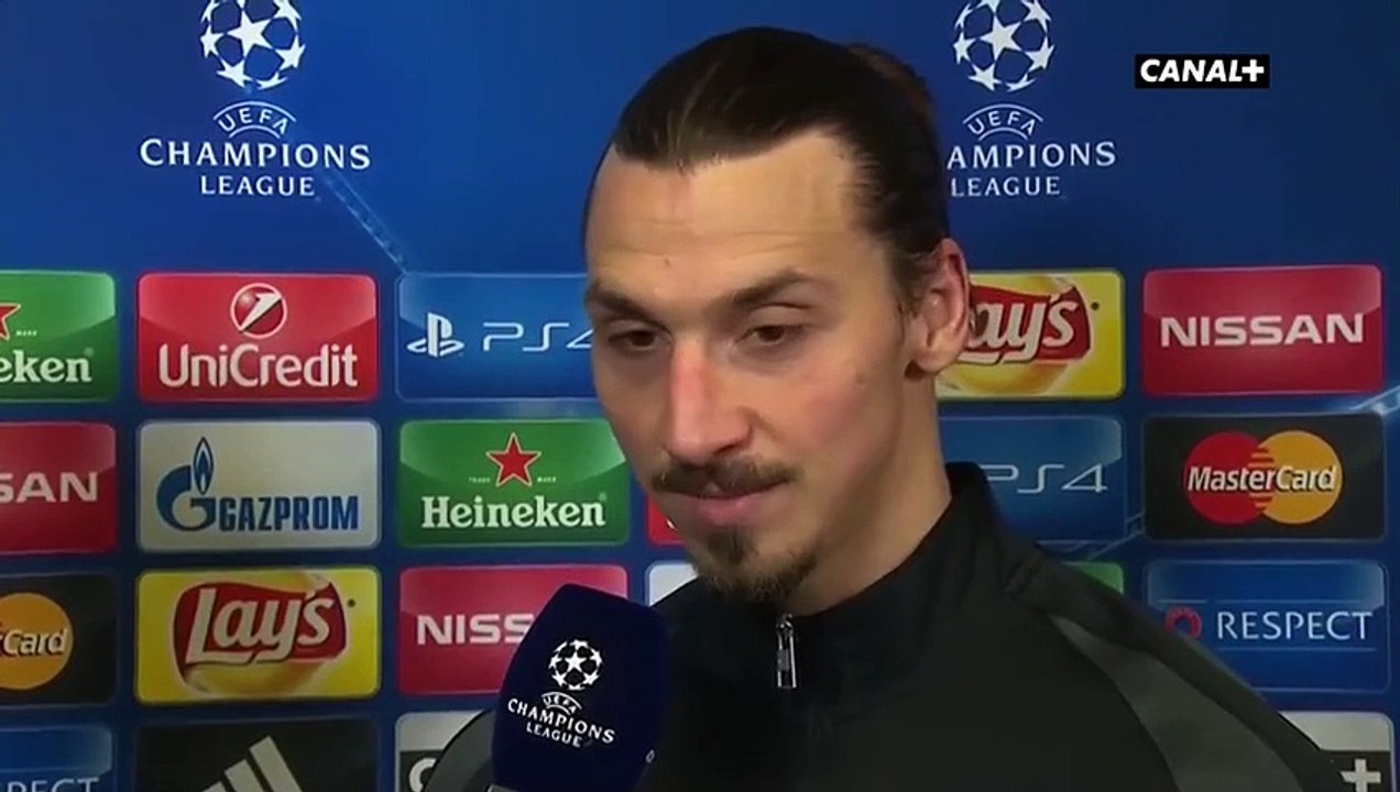 Champions League : Zlatan Ibrahimovic interview