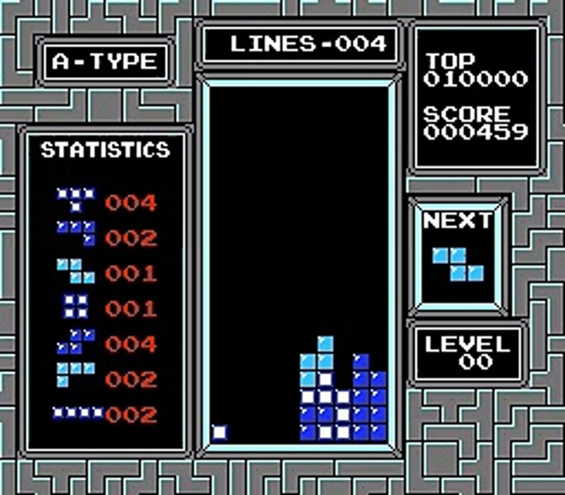 TOP 6 NINTENDO NES / FAMICOM | TETRIS (ALEXEY PAZHITNOV, ELECTRONORGTECHNICA, 1989)