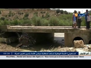 باتنة: عائلات كادت تلقى حدفها بسبب جسر مسدود ببلدية اينوغيسن