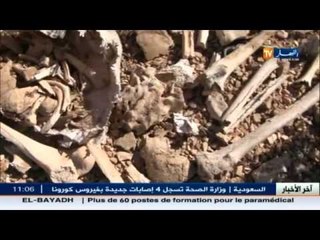 تبسة: جماجم و بقايا هياكل عظمية مرمية في العراء