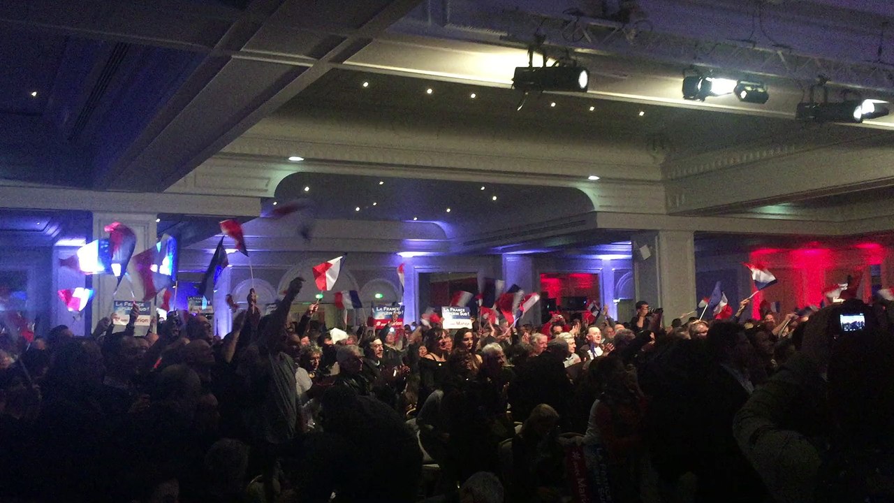 Marine Le Pen en meeting à Nice