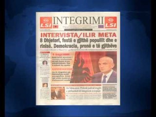 SHTYPI I DITES ME TITUJT KRYESORE TE FAQEVE TE PARA TE GAZETAVE SHQIPTARE E MARTE 9 DHJETOR 2014