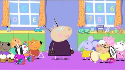 Peppa pig Castellano Temporada 3x40 Instrumentos de percusión