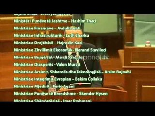 Kosovë, Kuvendi voton Qeverinë "Mustafa" - Top Channel Albania - News - Lajme