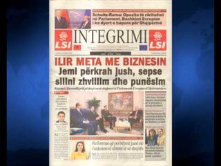 SHTYPI I DITES ME TITUJT KRYESORE TE FAQEVE TE PARA TE GAZETAVE SHQIPTARE E MERKURE 10 DHJETOR 2014