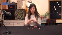 Beauté mode : Peigne à cheveux orné de boutons à créer soi-même