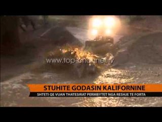 Stuhija përplaset në Kaliforni - Top Channel Albania - News - Lajme