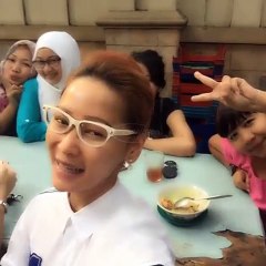 Inul Daratista l Nungguin Anak Sambil Ngrumpi di Tukang Bubur