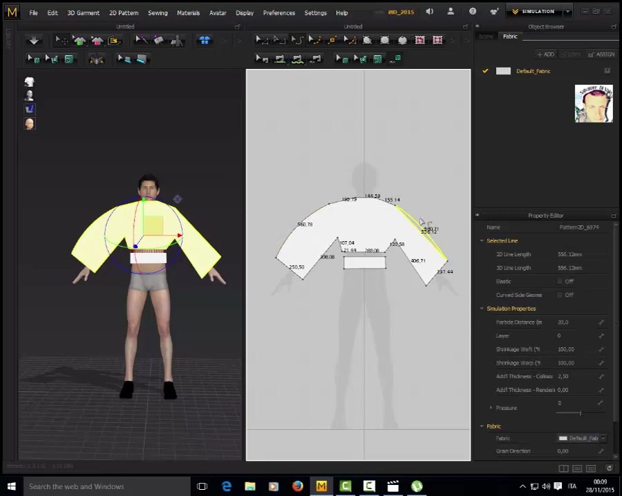 Marvelous Designer 5  Tutorial  (  Test  One )