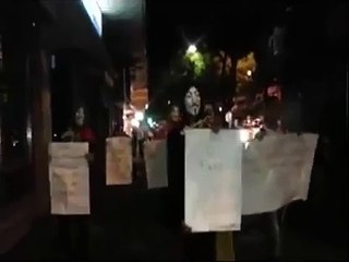 Anonymous toma las calles nocturnas de Caracas