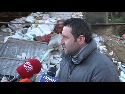 BLLOKOHET RRUGA TIRANE – ELBASAN, RRESHQITJA E DHERAVE RREZIKON 30 BANESA NE IBE