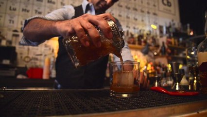 Drink Up - Fireside Old Fashioned at The Collins Bar