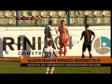 Superliga, Alban Hoxha vendos rekord të ri - Top Channel Albania - News - Lajme
