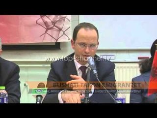 Selanik, ministri Bushati takon emigrantët për shqetësimet - Top Channel Albania - News - Lajme