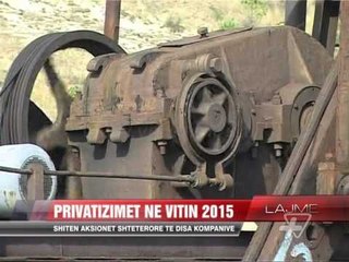 Privatizimet në vitin 2015 - News, Lajme - Vizion Plus