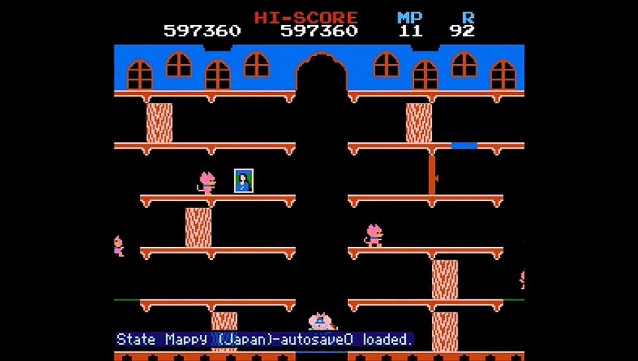 Mappy Playthrough [NES] - Level 90-100: FINALE 1/2