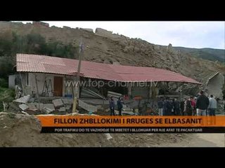 Fillon zhbllokimi i rrugës Tiranë-Elbasan - Top Channel Albania - News - Lajme