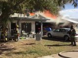 First Alarm double house fire in North Phoenix