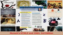 Read  Murachs HTML5 and CSS3 3rd Edition EBooks Online