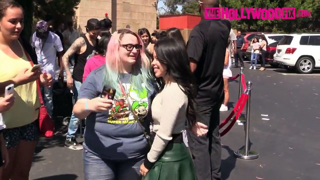 Cierra Ramirez & American Jeff Greet Fans At Vine Meet Up 8.23.15 TheHollywoodFix.com