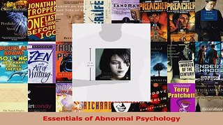Read  Essentials of Abnormal Psychology PDF Online