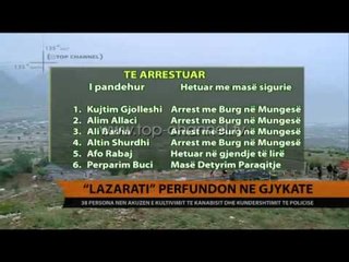 Lazarati në gjyq, 38 persona të pandehur - Top Channel Albania - News - Lajme